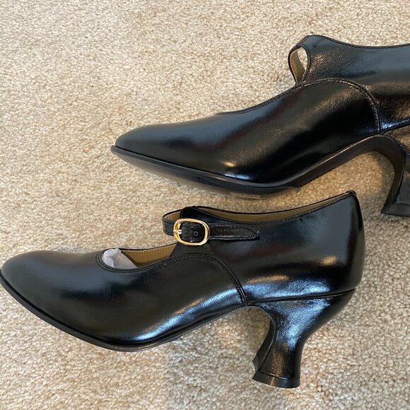 Brand New 1920's Reproduction Memery Mary Jane Pumps - Picture 4 of 14